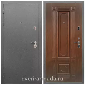 Входные двери Лондон, Дверь входная Армада Оптима Антик серебро / МДФ 16 мм ФЛ-2 Мореная береза