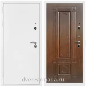Входные двери Йошкар-Ола, Дверь входная Армада Оптима Белая шагрень / МДФ 6 мм ФЛ-2 Мореная береза
