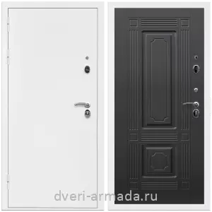Дверь входная Армада Оптима Белая шагрень / МДФ 6 мм ФЛ-2 Венге