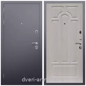 Входные двери Лондон, Дверь входная Армада Люкс Антик серебро / МДФ 16 мм ФЛ-58 Дуб белёный