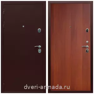 Красивые входные двери, Дверь входная металлическая Армада Люкс Антик медь / МДФ 6 мм ПЭ Итальянский орех