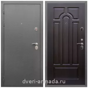 Входные двери Лондон, Дверь входная Армада Оптима Антик серебро / МДФ 16 мм ФЛ-58 Венге