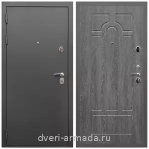 Входные двери 880 мм, Дверь входная Армада Гарант / МДФ 6 мм ФЛ-58 Дуб Филадельфия графит