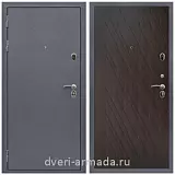 Дверь входная Армада Престиж Антик серебро / МДФ 16 мм ФЛ-86 Венге структурный