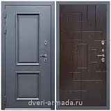 Дверь входная уличная в дом Армада Корса / МДФ 16 мм ФЛ-57 Дуб шоколад