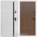 Дверь входная Армада Каскад WHITE МДФ 10 мм / МДФ 16 мм ФЛ-58 Мореная береза