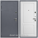 Входные двери модерн, Дверь входная Армада Престиж Антик серебро / ФЛ-117 Белый матовый