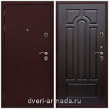 Входные двери толщиной 80 мм, Дверь входная Армада Престиж 2 Антик медь / ФЛ-58 Венге