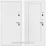 Дверь входная Армада Оптима Белая шагрень / ФЛ-119 Белый матовый